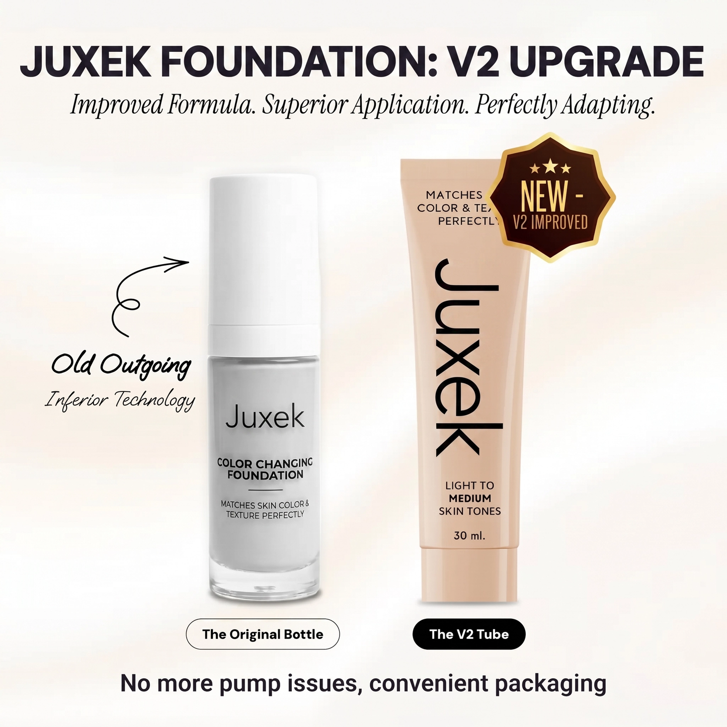juxek - Color Changing Foundation
