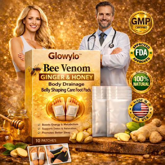 New 2026🏆 Upgrade:  Glowylo® Bee Venom FootPatch Therapy – Restoring Your Comfortable Life