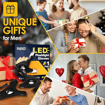LED flashlight waterproof gloves