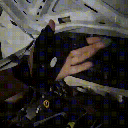 LED flashlight waterproof gloves