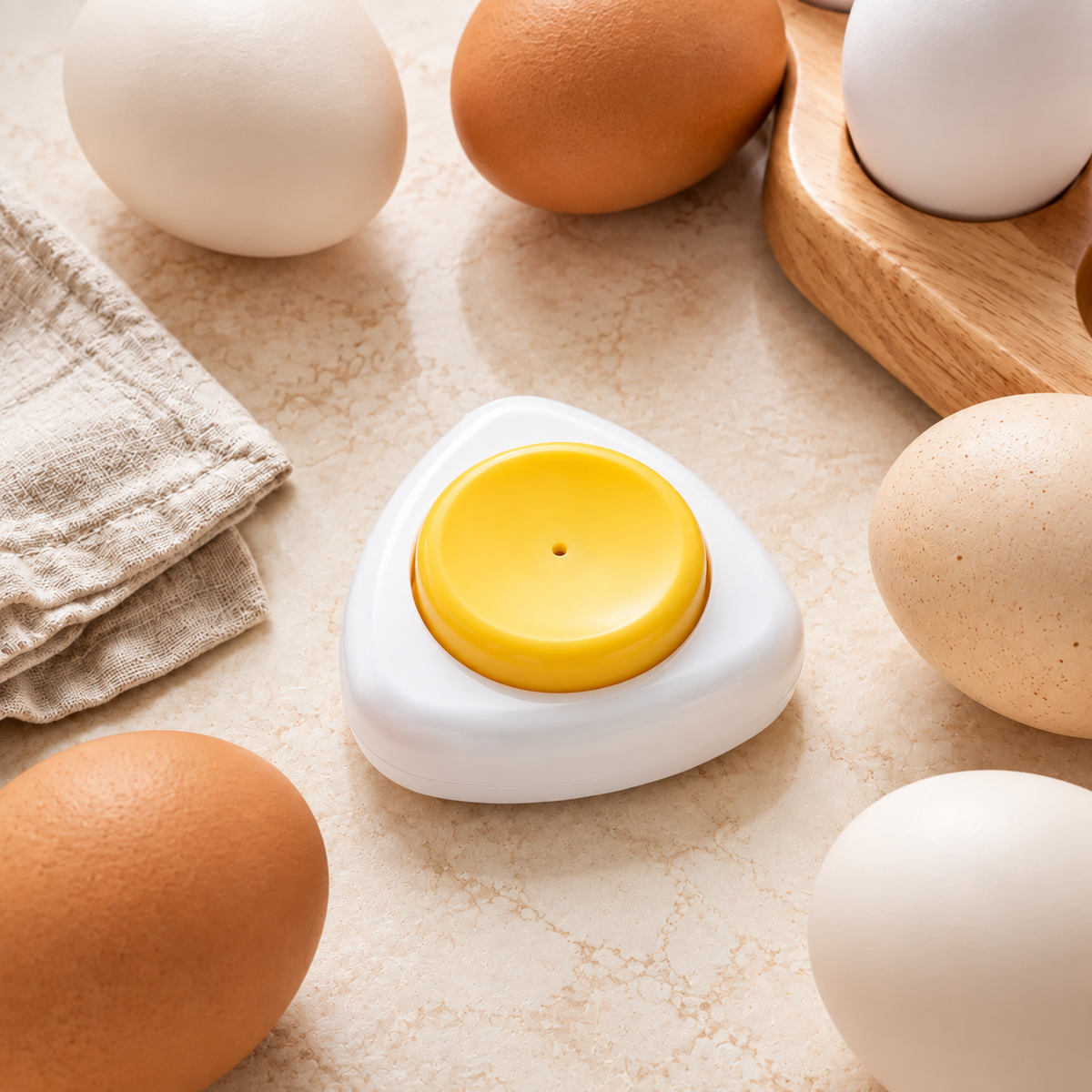 White egg piercer
